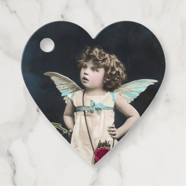 Angry Cupid Geschenkanhänger (Vorderseite)