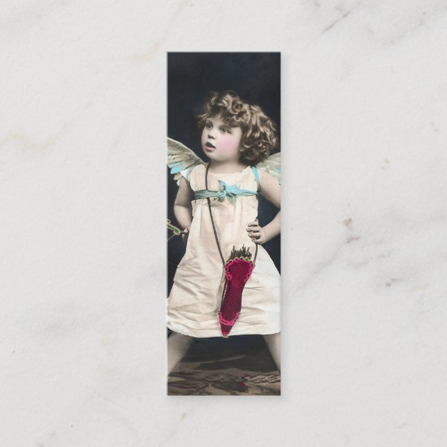 Angry Cupid Mini Visitenkarte (Vorderseite)