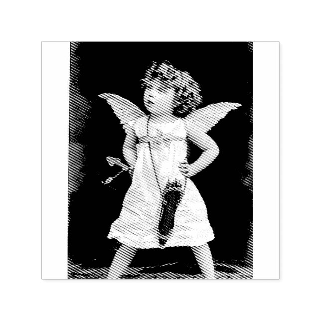 Angry Cupid Permastempel (Design)