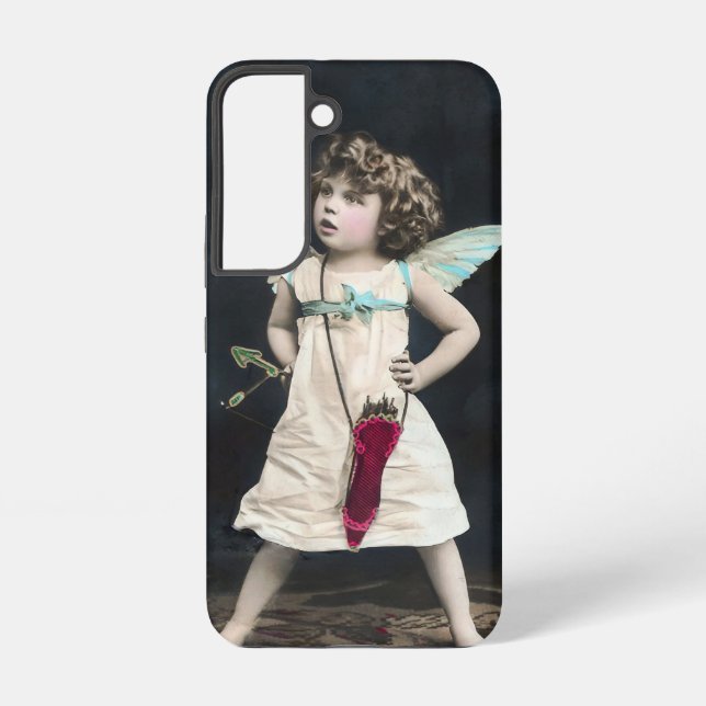 Angry Cupid Samsung Galaxy Hülle (Rückseite)