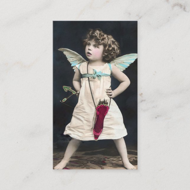 Angry Cupid Visitenkarte (Vorderseite)