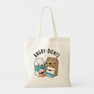Angry-dients Funny Baking Pun Tragetasche