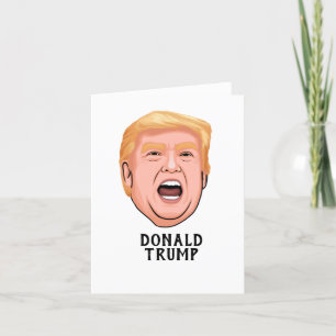 ANGRY DONALD TRUMP CUSTOM DANKESKARTE