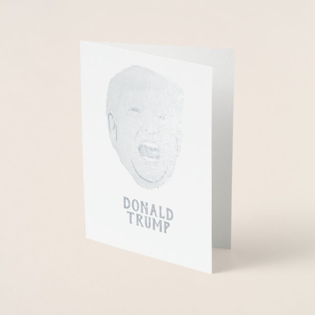 ANGRY DONALD TRUMP CUSTOM FOLIENKARTE (Vorderseite)