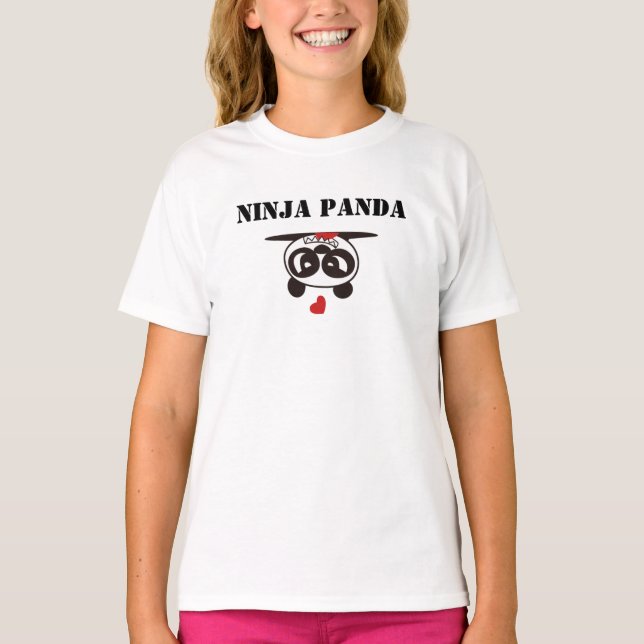 Angry Face Panda 36 T-Shirt (Vorderseite)