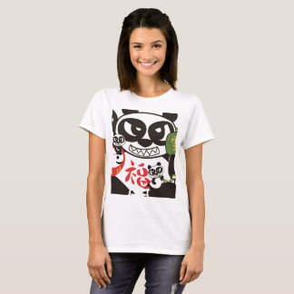 Angry Face Panda God T-Shirt