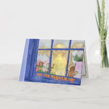 Angry Gingerbread Man Grußkarte - scharfe Wünsche