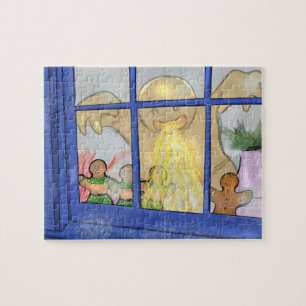 Angry Gingerbread Man Puzzle - 110 Stück