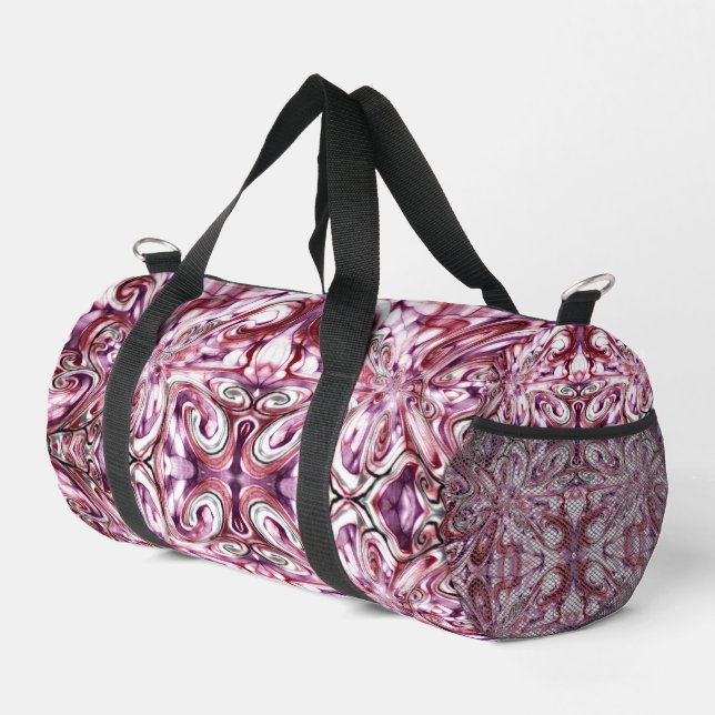 Angry Girl Duffle Bag (Rechte Ecke)