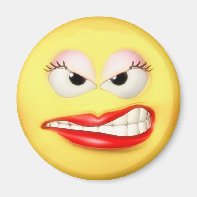 Angry Girl Magnet (Vorne)
