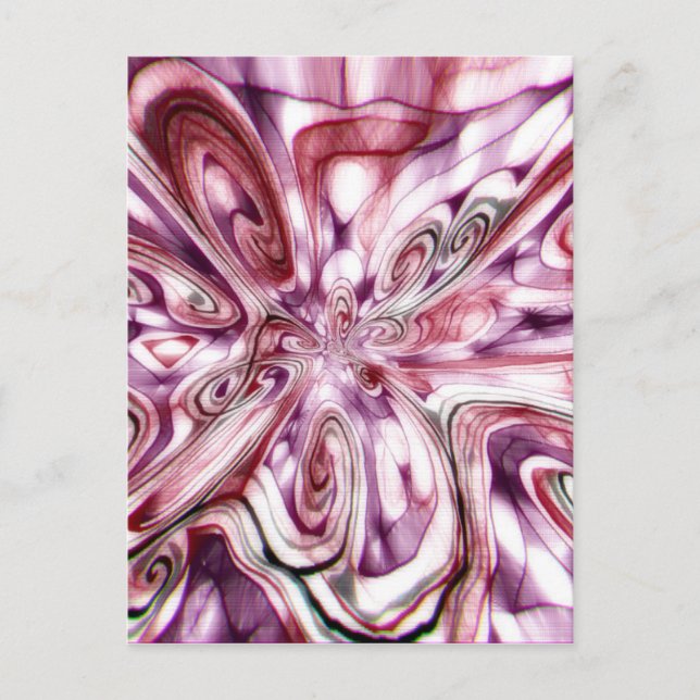 Angry Girl Postkarte (Vorderseite)