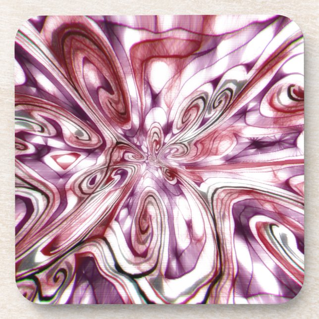 Angry Girl Untersetzer (Vorderseite)