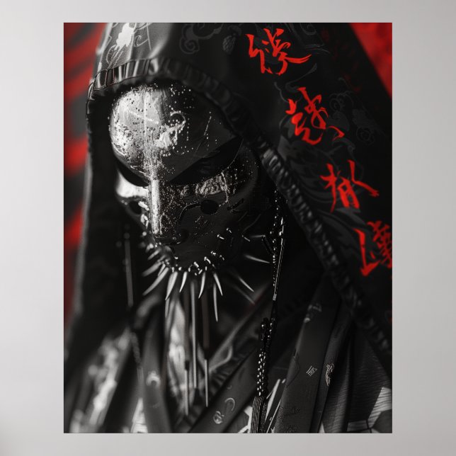 Angry Gothic Cult Member Poster (Vorne)