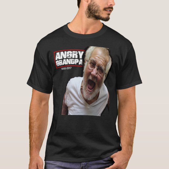 ANGRY GRANDPA im Speicher RIP Klassischer T - Shir T-Shirt (Vorderseite)