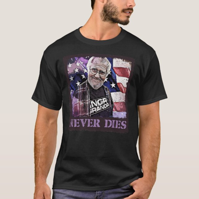 Angry Großpa stirbt nie klassischen T - Shirt (Vorderseite)