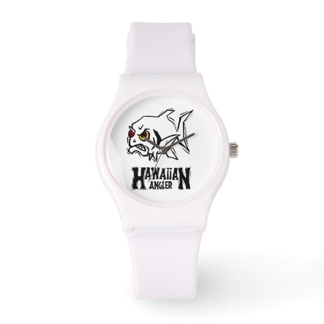 Angry Hawaiian Angler Fish Armbanduhr (Vorderseite)