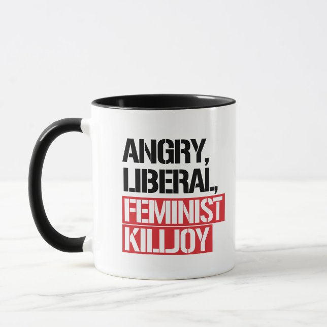 Angry Liberale Killjoy — Tasse (Links)