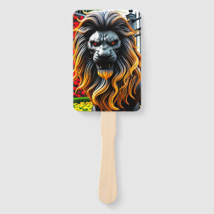 Angry Lion Fächer