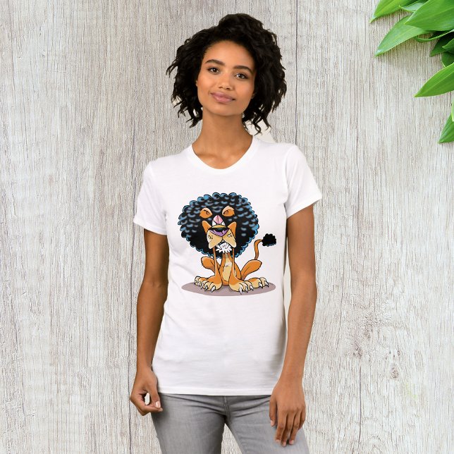 Angry Lion Womens T - Shirt (Von Creator hochgeladen)