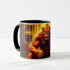 Angry Monster Tasse