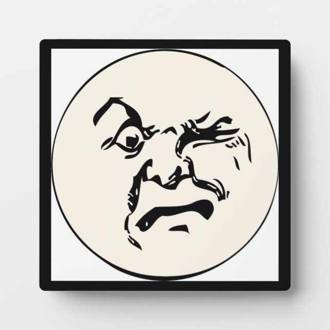 ANGRY MOON FOTOPLATTE (Vorderseite)