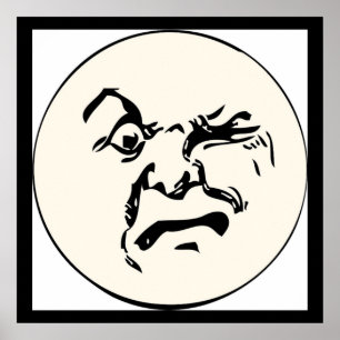 ANGRY MOON POSTER