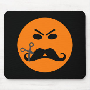 Angry Mustache mousepad