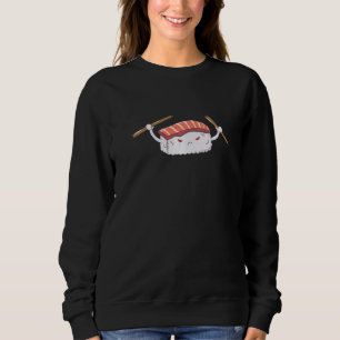 Angry Nigiri Sushi Sweatshirt
