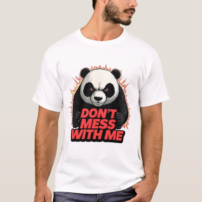 Angry Panda Energy T - Shirt (Vorderseite)