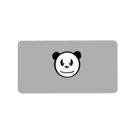 Angry Panda Labels Adressaufkleber