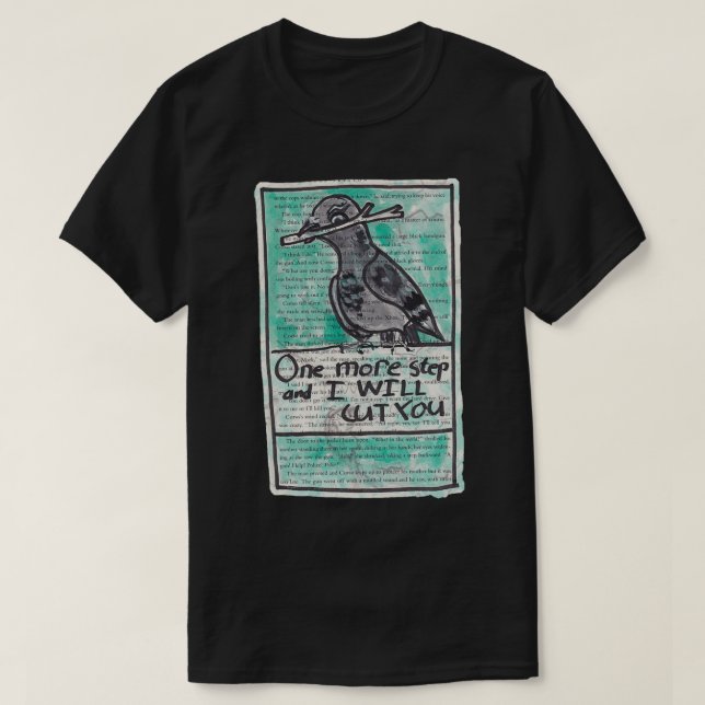 Angry Pigeon 3 T-Shirt (Design vorne)