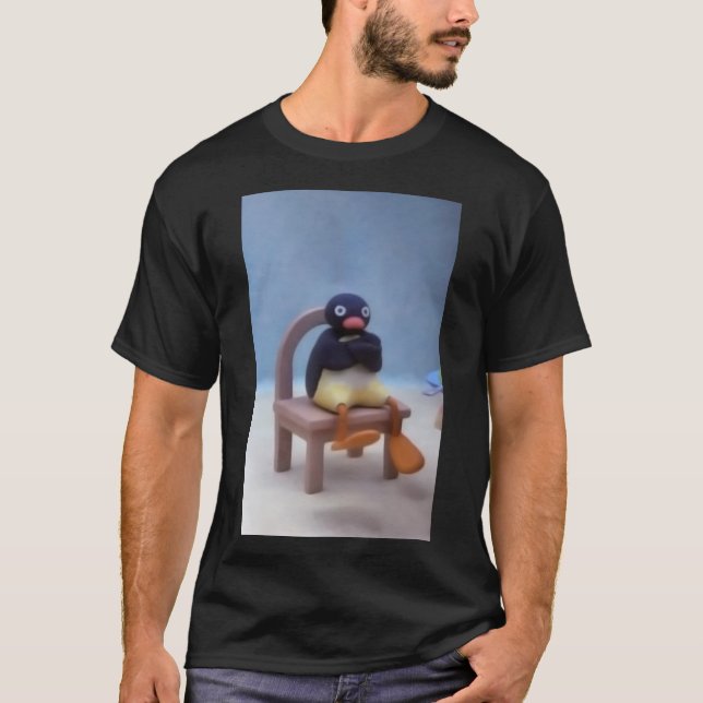 Angry Pingu Classic T-Shirt (Devant)