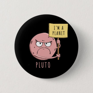 Angry Pluto Button