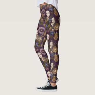 Angry Princess im Blumengarten Leggings - Niedlich