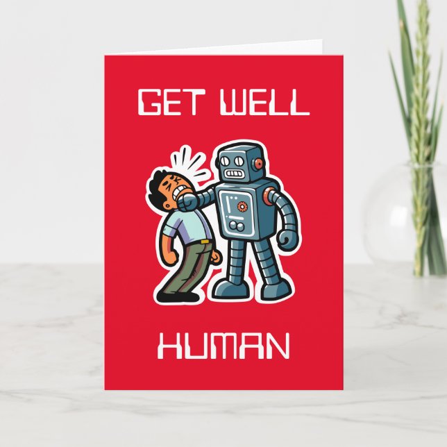 Angry Robot Karte (Vorderseite)