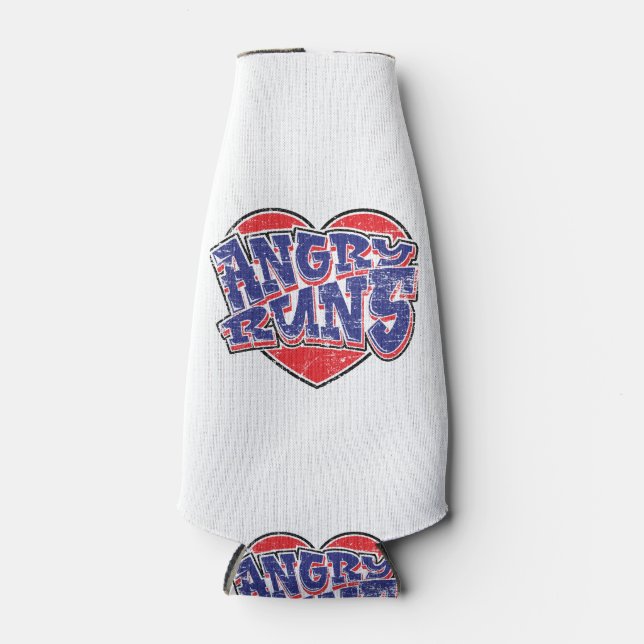 Angry Runs Fans Design v2 Flaschenkühler (Vorderseite)