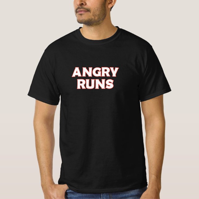 Angry Runs T-Shirt (Vorderseite)