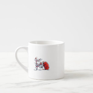 Angry Santa espresso Tasse
