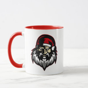 Angry Santa Middle Finger Tasse