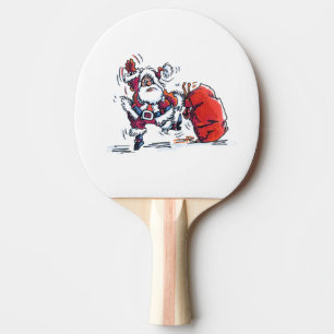 Angry Santa Pong Paddle Tischtennis Schläger