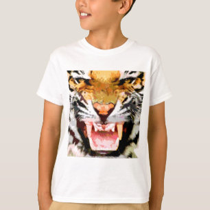 Angry Tiger - Augen des Tigers T-Shirt