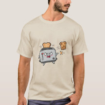 Angry Toaster and Flying Bread