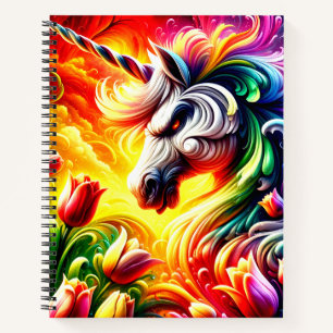 Angry Unicorn Notizbuch