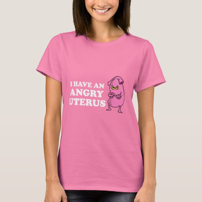ANGRY UTERUS T-Shirt (Vorderseite)