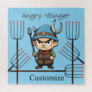 Angry Villager Pitchfork Thunder_Cove