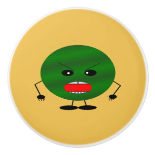 Angry Watermelon von Kenneth Yoncich Keramikknauf