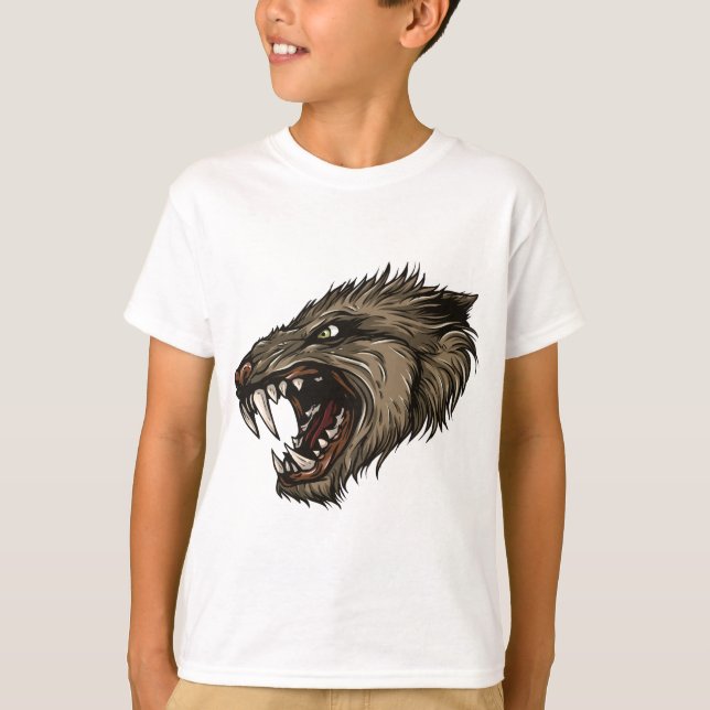 Angry Werwolf T-Shirt (Vorderseite)