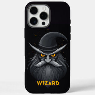 Angry Wizard Black iPhone 16 Pro Max Hülle