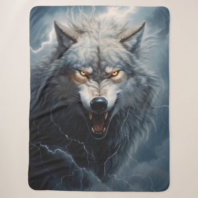 Angry Wolf Sherpadecke (Vorderseite)