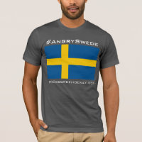 #AngrySwede T - Shirt (dunkel)
